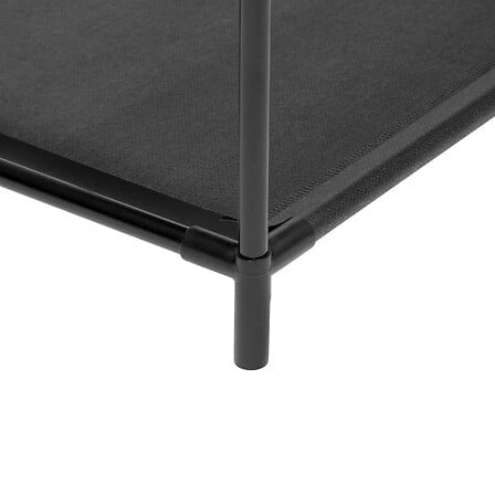 Regał metalowy na zabawki i dekoracje Mix n`Modul czarny 3-komorowy 5five